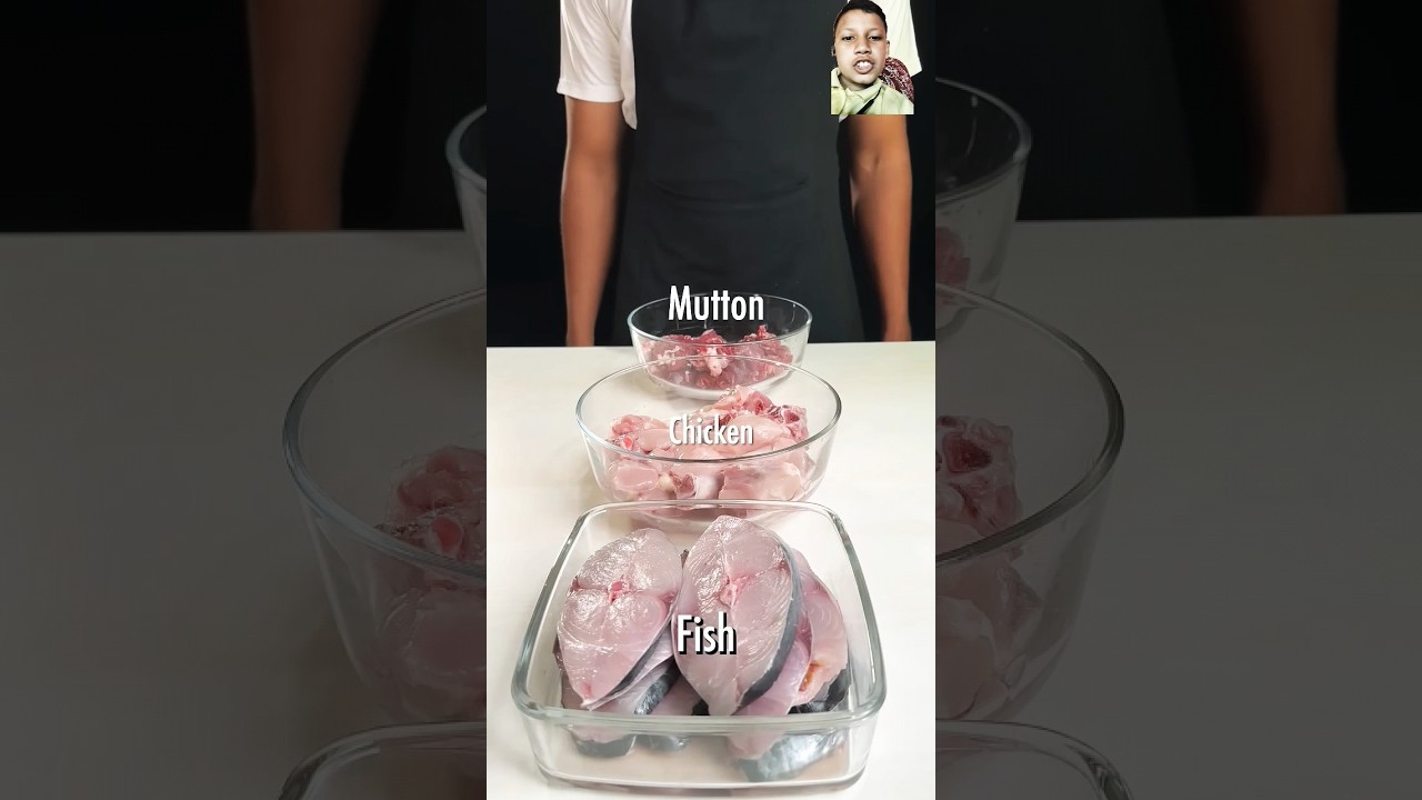 Fish chicken mutton cooking recipe 