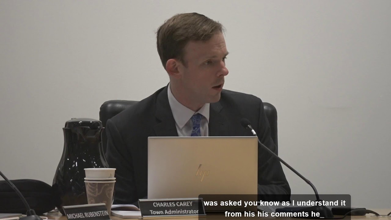 Brookline Select Board Meeting - August 25, 2026