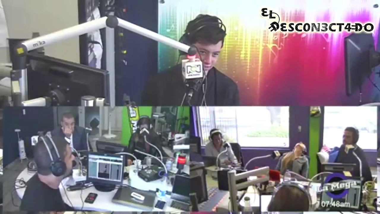 Hipnosis Mi primera aparicion en radio La Mega, Bogota, Colombia 2016 YouTube