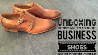 Konstantin Starke Double Monk-Strap Shoes | UNBOXING & ON FEET | Business Fashion | 2016 | HD