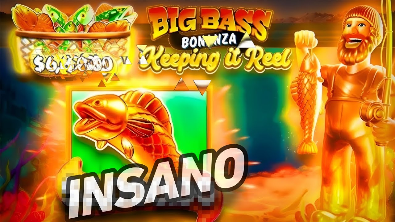 PEIXE DOURADO CAIU NO CESTO🐠 PESCARIA DA LOUCURA NO BIG BASS