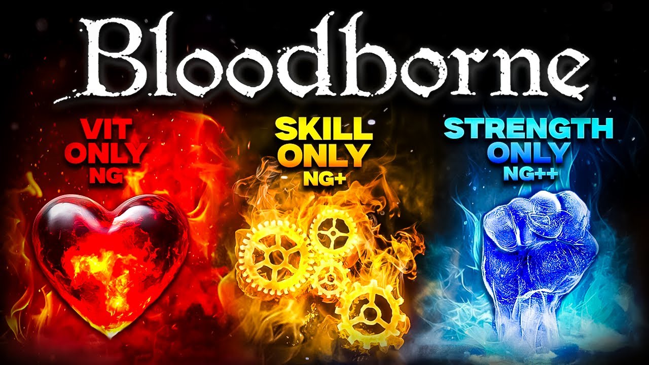 BLOODBORNE, But I Only Level ONE STAT PER CYCLE
