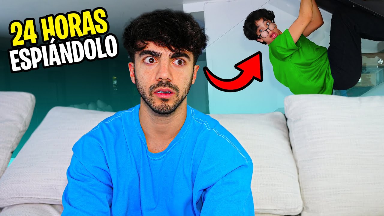 ME ESCONDÍ EN CASA DE FEDE PARA ESPIARLO Y DESCUBRÍ ESTO
