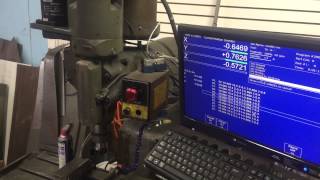 Bridgeport Boss CNC mill with Ajax retrofit kit