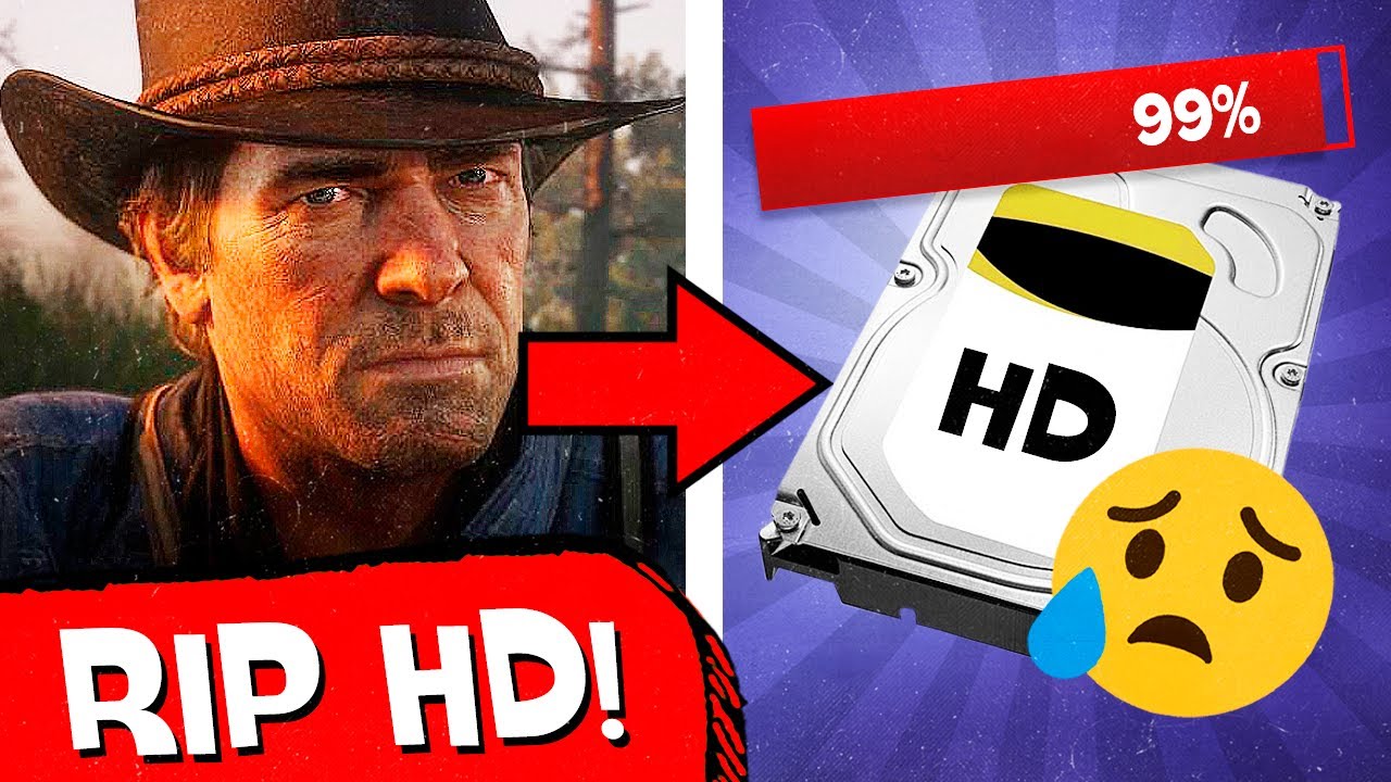 7 JOGOS que DEVORAM seu HD! 💾😋