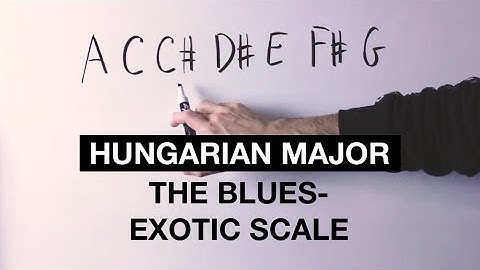 The BLUES-Exotic Scale: Hungarian Major