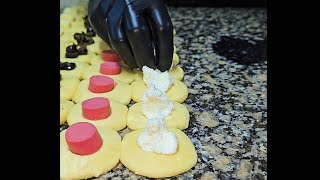 Tuzlu kurabiye dolması...Stuffed salty cookies  #chef #viral #youtubevideos Resimi