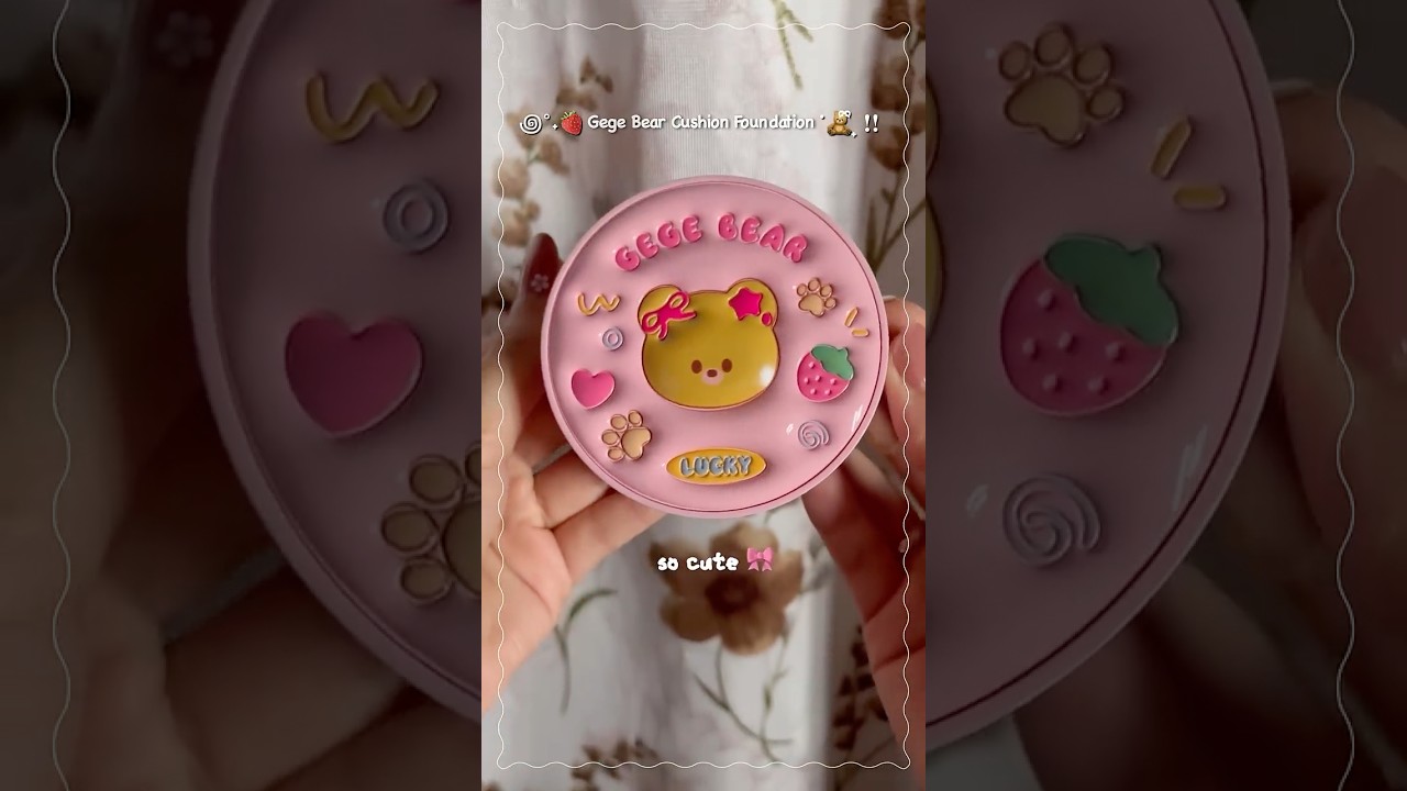 Gege Bear Cushion Foundation💖 
