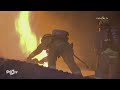 Man Watches As House Goes Up In Flames | VALLEY VILLAGE, CA