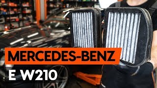 Jak vyměnit kabinový filtr na MERCEDES-BENZ E (W210) [NÁVOD AUTODOC]