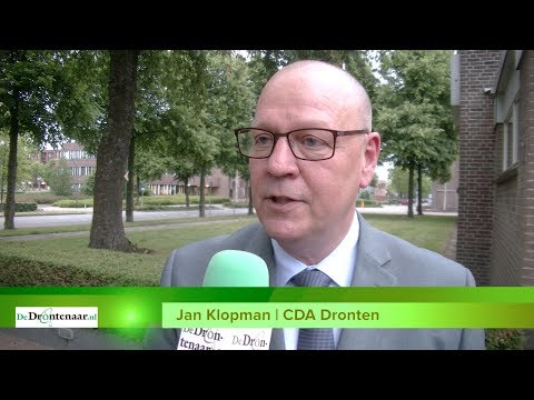VIDEO | Jan Klopman lijsttrekker CDA in Dronten, Dirk Minne Vis kandidaat-wethouder