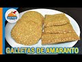 Galletas sin harina, de mantequilla y Amaranto, apta para celiacos, galletas saludables