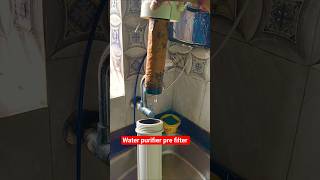 water purifier filter cleaning at home #waterpurifier #satisfying #shorts #diy #trending #viral #yt