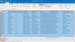 Mail Merge from Word and Excel documents into multiple PDF files with individual filename per row