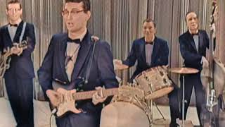 Buddy Holly &amp; The Crickets - That&#39;ll Be The Day (Live, Ed Sullivan, 1957) (AI Colourised)