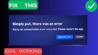 How to Fix “Simply put there was an error” Error in EA App