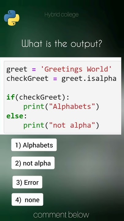 Python Programming Question Day - YouTube