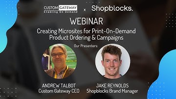 Creating Microsites for On Demand Product Ordering & Campaigns