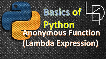 Python Anonymous Function (Lambda Expression)