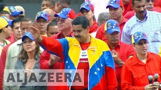 Maduro decries US sanctions against Venezuela