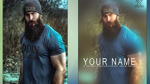 How To Create Or Edit Your Pic With Cool Smoke Effects In Photoshop | Latest 2018 | YZ Creation