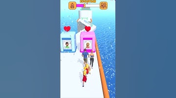 Can you pass this level 😎 Family Run 3D