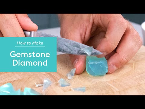 How to Make a Gemstone Soap Diamond | Stephenson