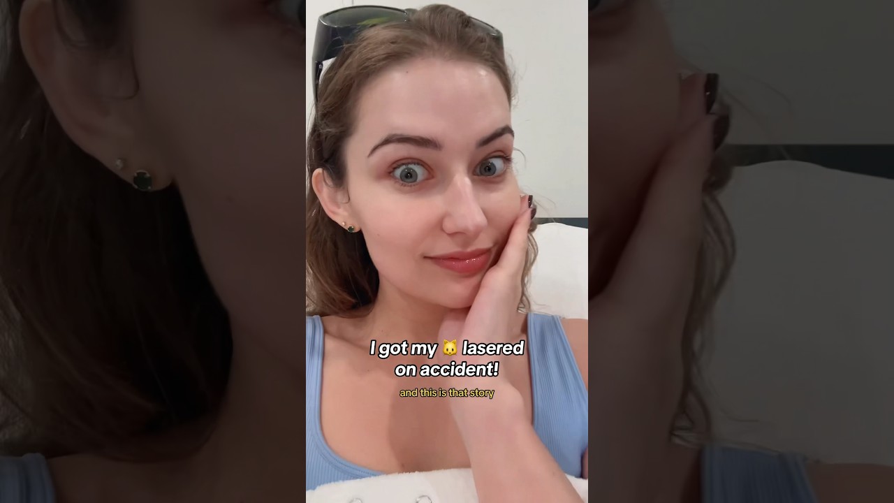 Laser hair removal gone wrong?? 🫢