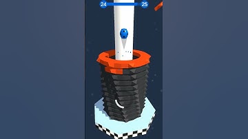 satisfying stack ball #shortfeed#shorts#stackball#viral