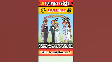 Mr. Brain Hunter | 🤔 Find the Alien Among Them | Can You Solve It? #brainchallenge #braingames