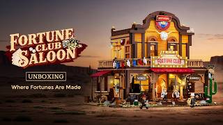 Lumibricks - 14019 Fortune Club Saloon | Where Every Card Game Could Change Your Fate