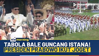Download Lagu Meriah! Momen Presiden Prabowo Turun dari Podium Ikut Joget Tabola Bale di Istana | NTV MORNING MP3 Download Lagu Meriah! Momen Presiden Prabowo Turun dari Podium Ikut Joget Tabola Bale di Istana | NTV MORNING MP3