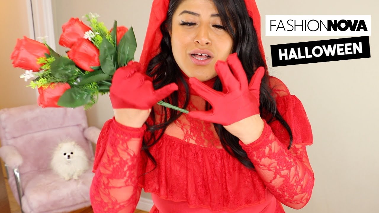 Trying on Fashion Nova Halloween Costumes 🤔 hmmm... YouTube