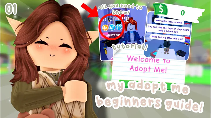 BEGINNERS GUIDE To Adopt Me! 💚 Part 1 | GETTING STARTED