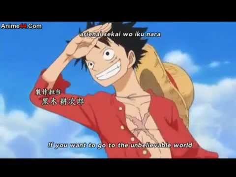 One Piece Opening 15 We Go English Sub Youtube