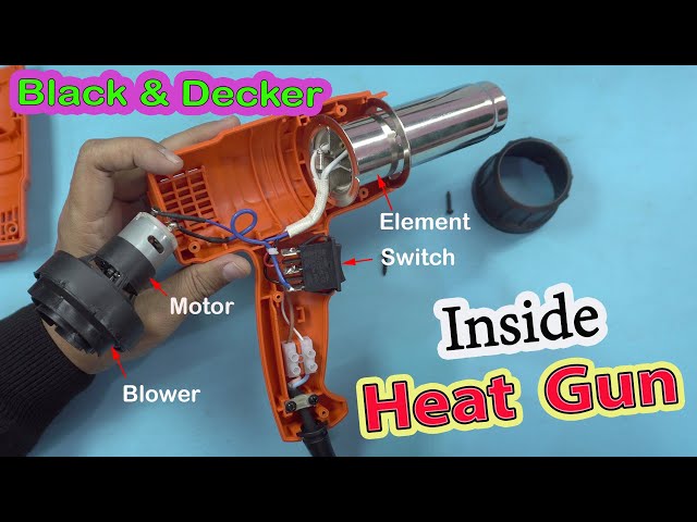 DIY Hardware - BLACK DECKER HEAT GUN 1800W KX1800 B1 SRP Php