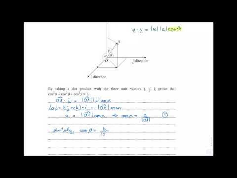 Ext2 Vectors: cos²(α) + cos²(β) + cos²(γ) = 1 [REQUESTED]