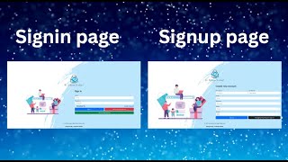 Create A Ui Design Of Signin Page Signup Page