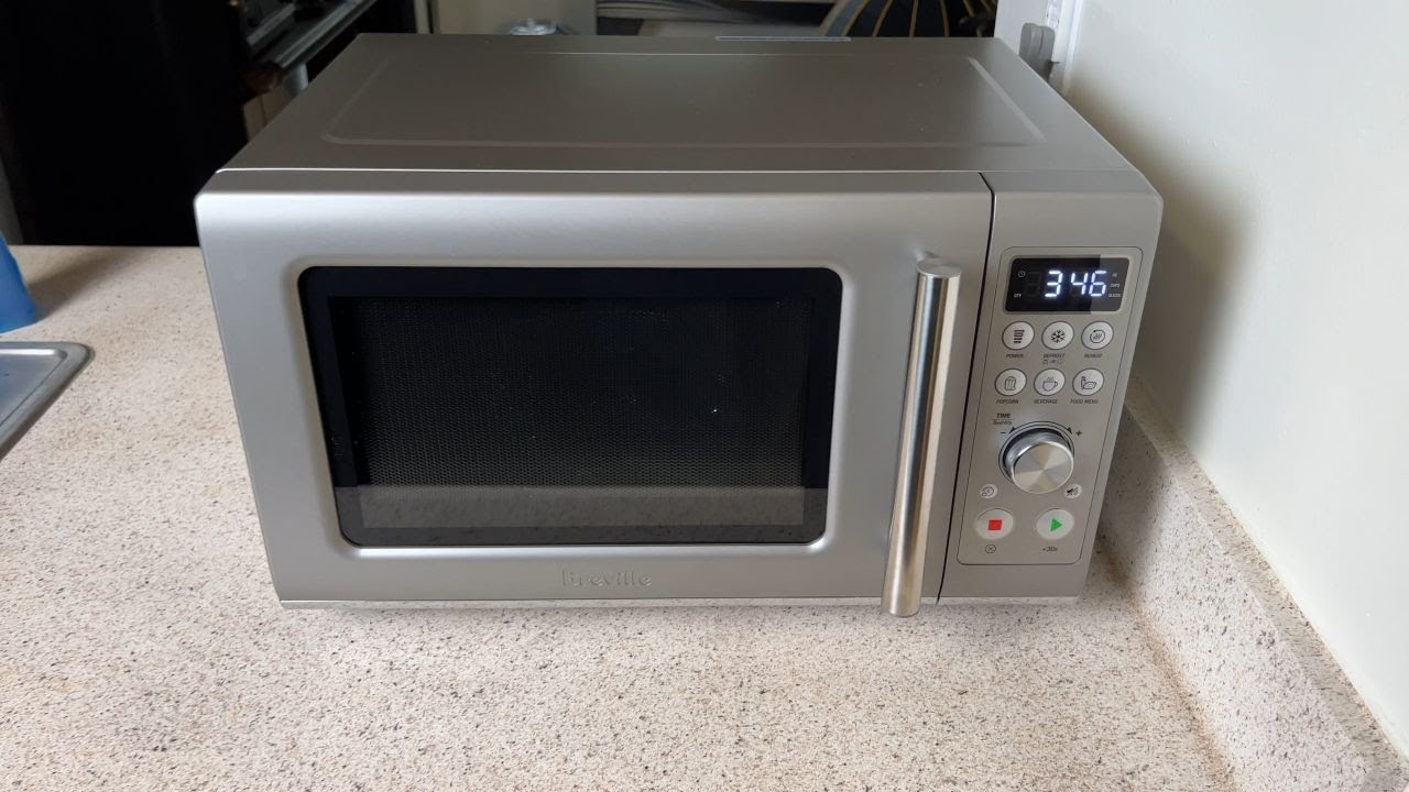 Breville compact soft close microwave - Model: BMO650SIL 