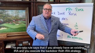 One Caveat About the Back Door Roth IRA  The ProRata Rule