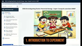 Investigating Elastic Potentail Energy Super Catapult Experiment Using Simulation In Sls