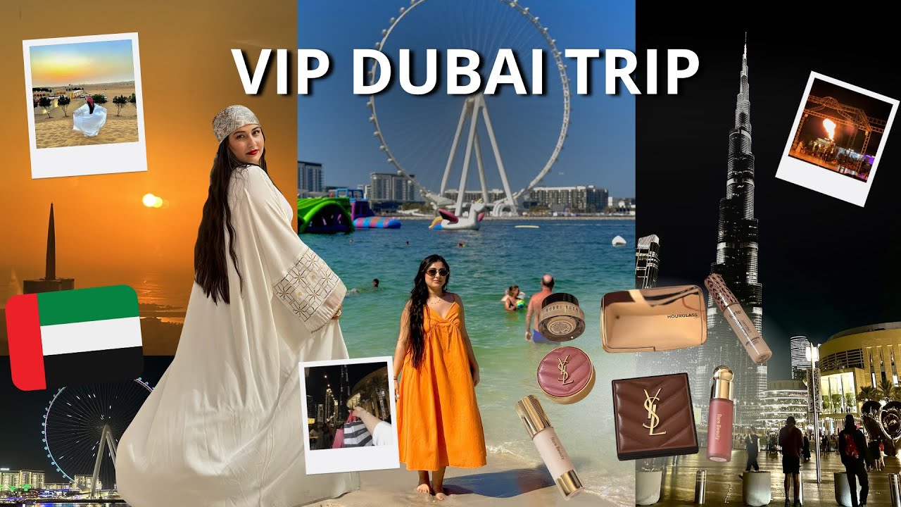 VIP Dubai Vlog + SEPHORA🛍️ | Faydalı Məsləhətlər