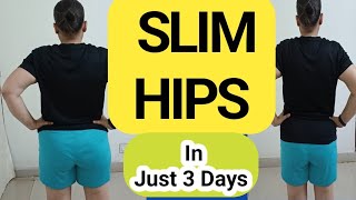 REDUCE HIP FAT | REDUCE Hip Size | 3 DAYS CHALLENGE TO REDUCE HIP FAT GLUTES FAT | Glutes Workout ☺️