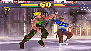 Street Fighter EX2 Plus - ShinBison vs mangus