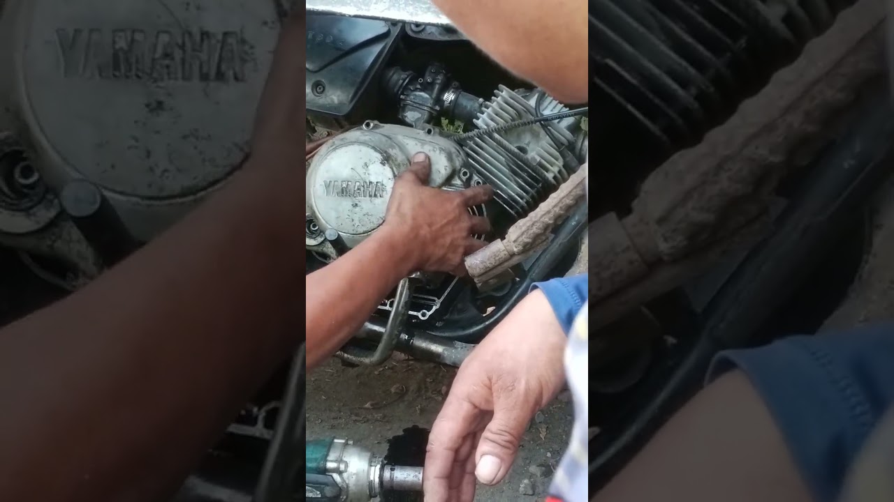 Stx 125 yamaha gear problem solve👍