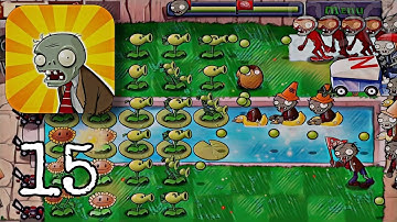Plants Vs Zombies - Pool Level 5-6 - Gameplay Walkthrough (Part 15) [iOS,Android]