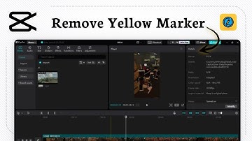 Hoe de gele lijn op CapCut PC te verwijderen