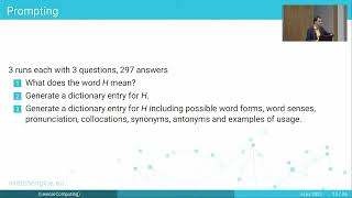Miloš Jakubíček, et al: The end of lexicography Can ChatGPT outperform current tools forpost...