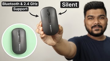 Silent Wireless Mouse With Bluetooth & 2.4 GHz Support | Zebronics Zeb Pulse Review