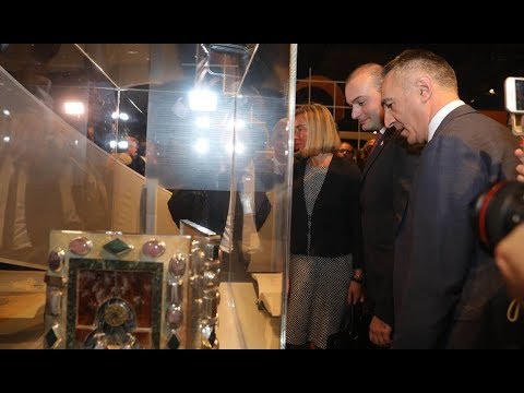 პრემიერმა ფრანკფურტის წიგნის ბაზრობის საპატიო სტუმარი ქვეყნის - საქართველოს პავილიონი გახსნა